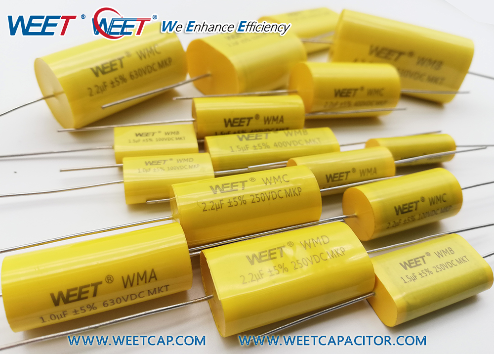 WEET-Axial-Yellow-Metallized-Polyester-and-Polypropylene-Film-Audiophiler-MKP-MKT-HIFI-Crossover-Audio-Capacitor