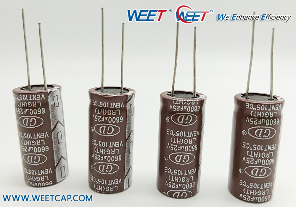 WEET-WGD-LRG-2000H-to-3000H-at-125C-Radial-Aluminum-Electrolytic-Capacitors-Low-Impedance-Manufacturer WEET-WGD-LRG-2000H-to-3000H-at-125C-Radial-Aluminum-Electrolytic-Capacitors-Low-Impedance-Manufacturer