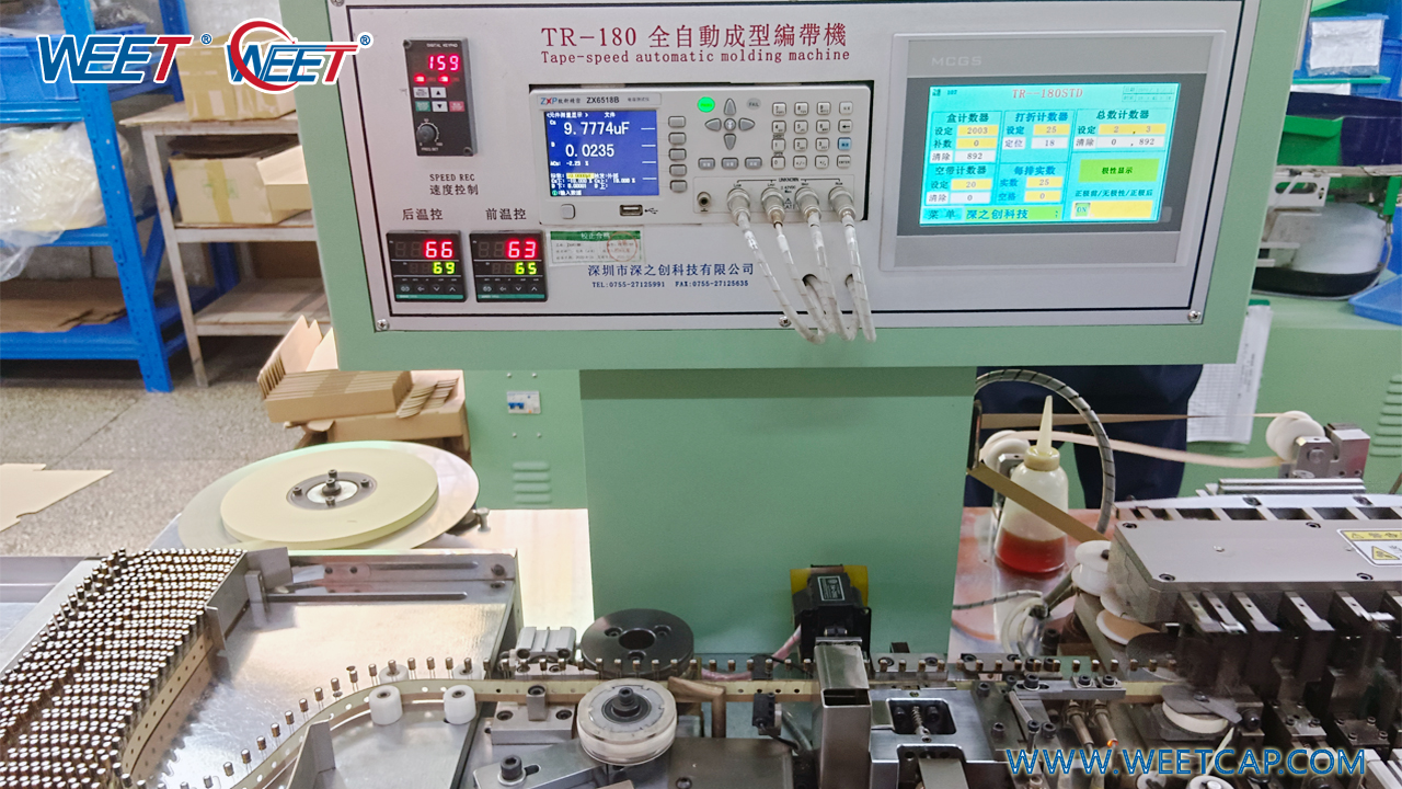 WEET-WGD-SH-3000H-to-5000H-at-105C-Radial-Aluminum-Electrolytic-Capacitors-Long-Life-Factory