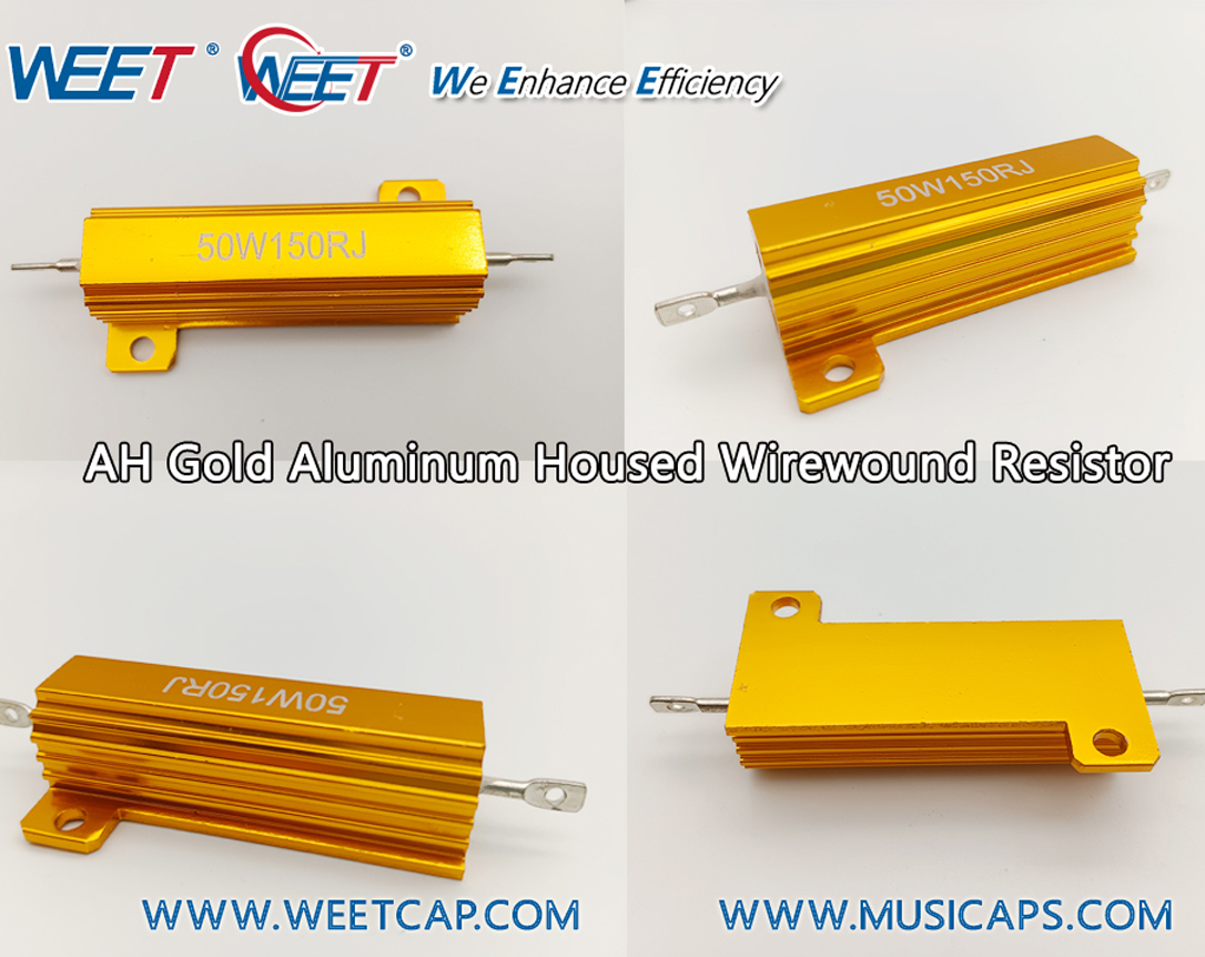 WEET-AH-Series-High-Power-Gold-Aluminum-Housed-Wire-Wound-Resistor-25W-50W-100W-300W