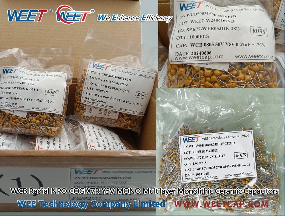 WEET-CT4-Series-Radial-Through-Hole-Multilayer-MONO-Ceramic-Capacitor-50V-COG-NPO-X7R-Y5V-Z5U