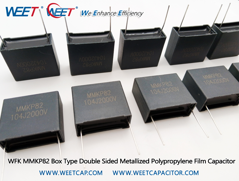WEET-MMKP82-102J-1000V-2000V-104J-Double-Sized-Metallized-Polypropylene-Film-Capacitor