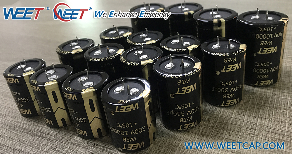 WEET-WEB-CD294-2000H-3000H-at-105C-General-Snap-in-Miniaturized-Aluminum-Electrolytic-Capacitors-330uF-450V-10000uF-80V