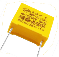 WEET WFC X2 Metallized Polypropylene Film Capacitor 310VAC