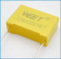 WEET WFD CL21B MKT Box Type Metallized Polyester Film Capacitor
