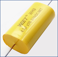 WEET WMB MKT CL20 Metallized Polyester Film Capacitor Axial and Oval