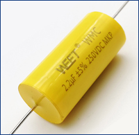 WEET WMC MKP CBB19 Metallized Polypropylene Film Capacitor Axial and Round