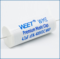 WEET WME Premium Metallized Polypropylene Film Capacitor For Music Audio Application