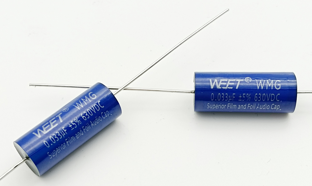 WEET WMG 0.033uF 630V Pure Aluminium Foil Film For Guitar and Bass