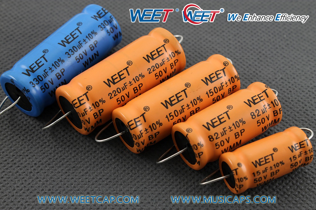 WEET-WMN-Bi-polar-120HZ-WMM-NP-1KHZ-Aluminum-Electrolytic-Capacitors-For-Audio-and-Speaker-Network