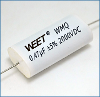 WEET WMQ CBB20H High Voltage Double Metallized Polypropylene Film Snubber Protection Capacitors