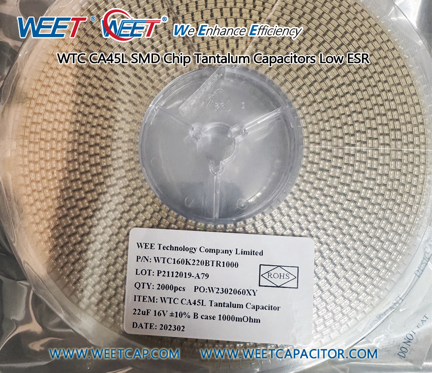 WEET-WTC-22uF-16V-Case-B-Low-ESR-Chip-Tantalum-Capacitors-SMD-Manufacturer