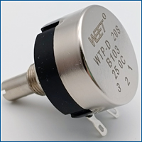WEET WTP-D Industrial Potentiometer Carbon Film 24mm Diameter