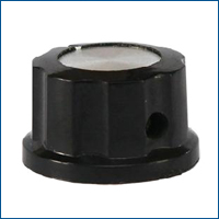 WEET WTP-F Bakelite Knob for Industrial and Commercial Electronics