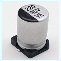 WEET WVE 105℃ 2000 Hours Low Impedance SMD Aluminum Electrolytic Capacitors
