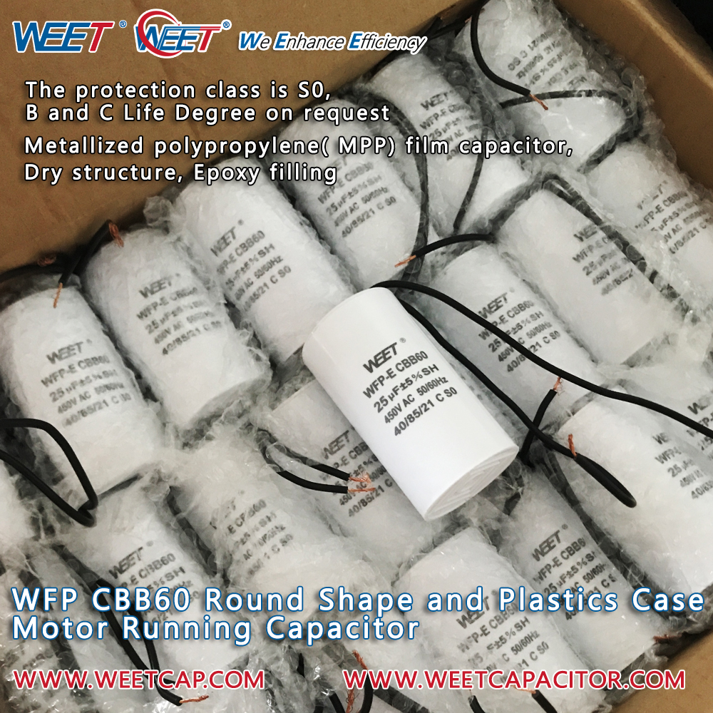 WFP-CBB60-Metallized-Polypropylene-MPP-Film-Capacitor-Dry-Structure-Epoxy-Filling-1uF-to-100uF